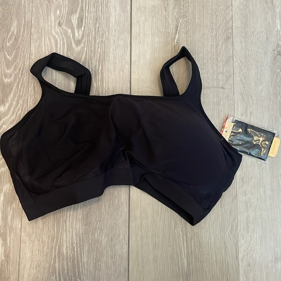TRUEKIND | DAILY COMFORT WIREFREE SHAPER BRA | 3XL BLACK - Picture 5 of 8